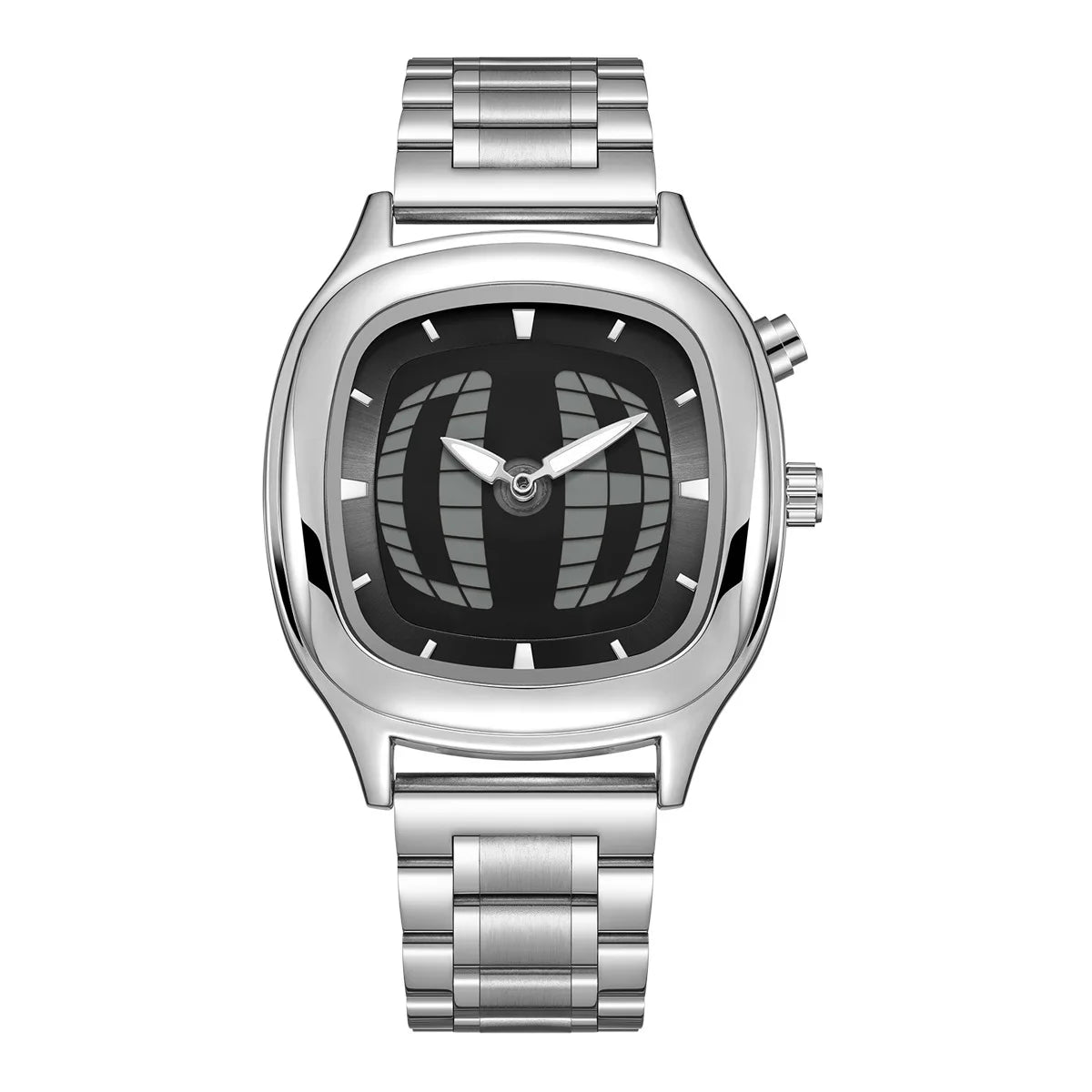 SQUARE MIDNIGHT watch, black dial